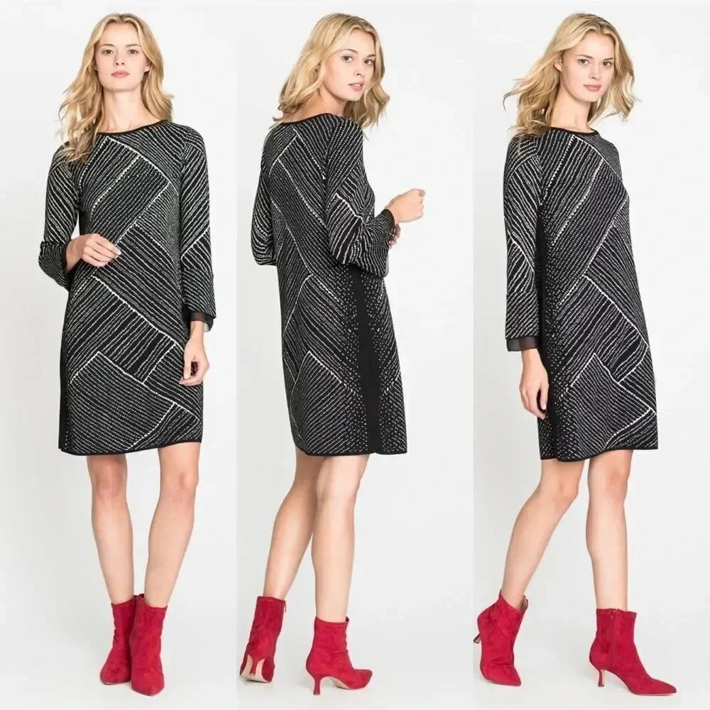 NIC+ZOE Finale Directional Shift Dress medium